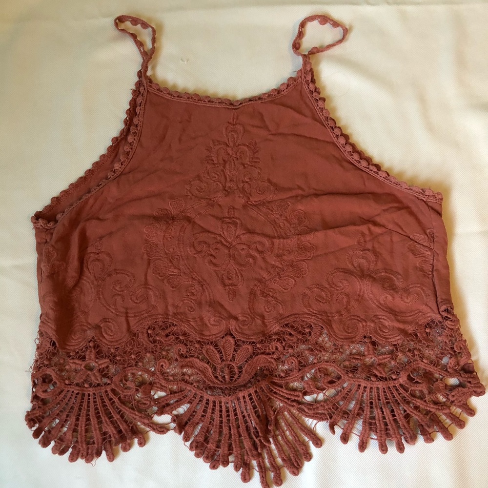 Lace tank